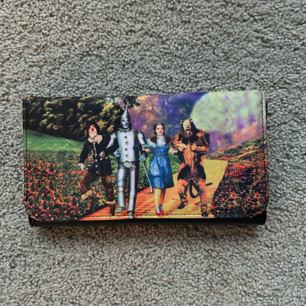 Colorful Wizard of Oz Themed Wallet
